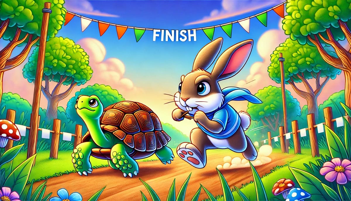 Why to Always Judge the Rabbit ?. It is your pace, don’t loss yourself ...