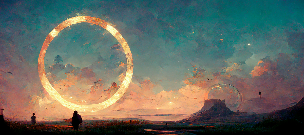 Exploring Midjourney s AI Art Style Using Circles By Steve Dennis 