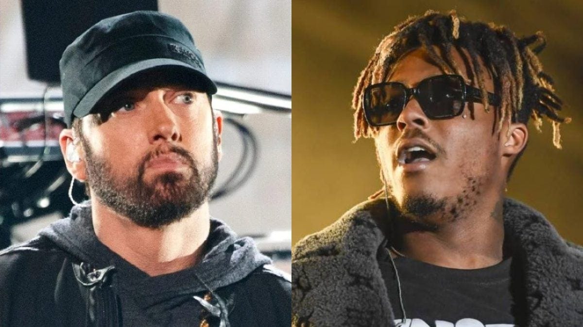 Eminem Pays Tribute To Deceased Legends On New Juice WRLD Song 'Lace It', by iElara, Dec, 2023