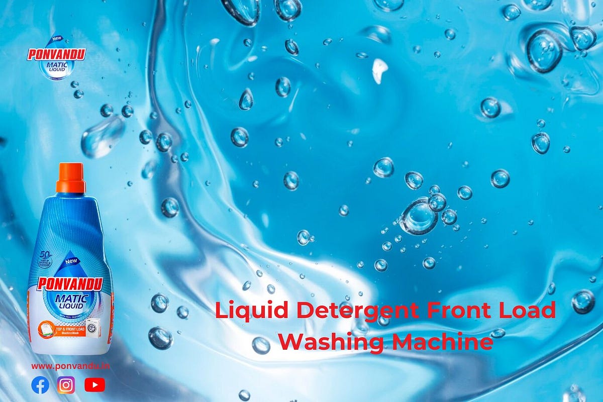 Liquid Detergent Front Load Washing Machine by Ponvandusiteseo Dec