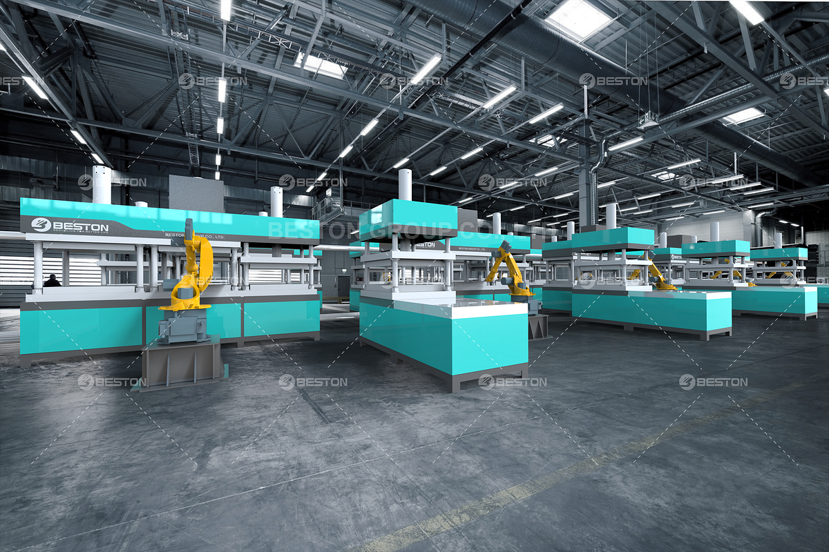 What Is Pulp Molding Tableware Machine by Bestonrecycling Medium