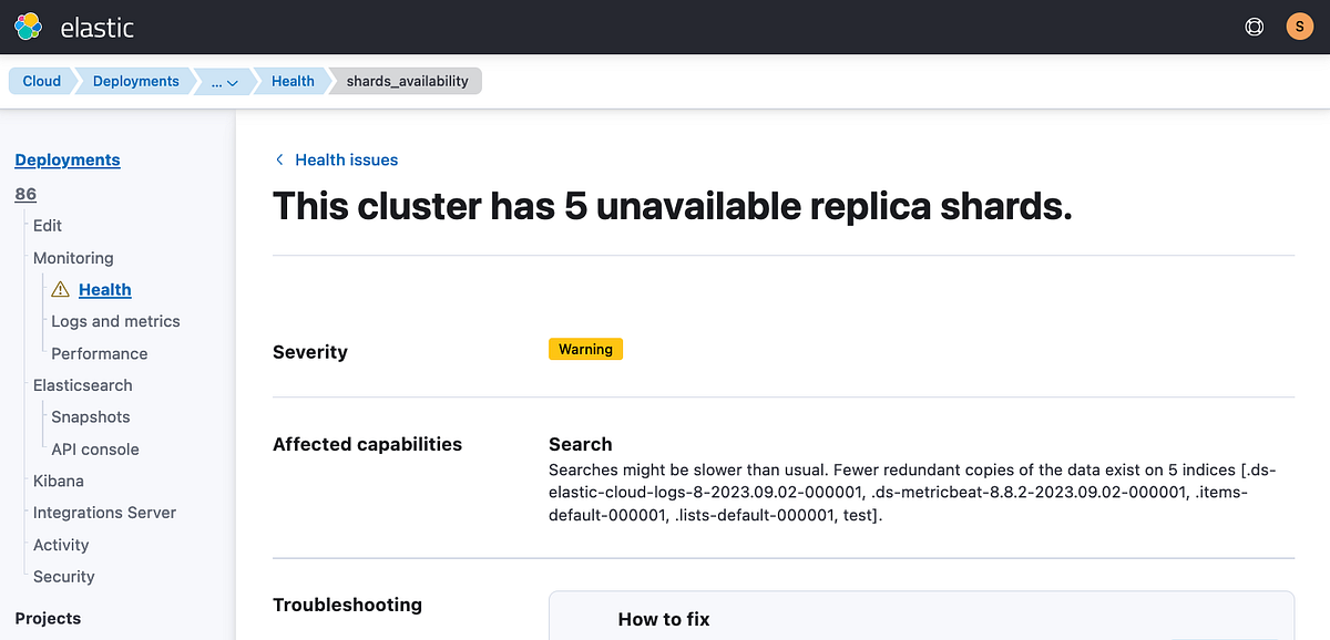 Elasticsearch Data Health. JQ commands to troubleshoot Cluster… by Stef Nestor Sep, 2023