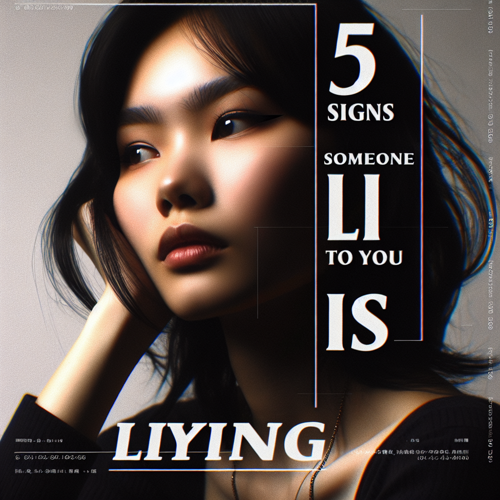 5 Signs Someone Is Lying To You The TellTale Signs to Watch Out For