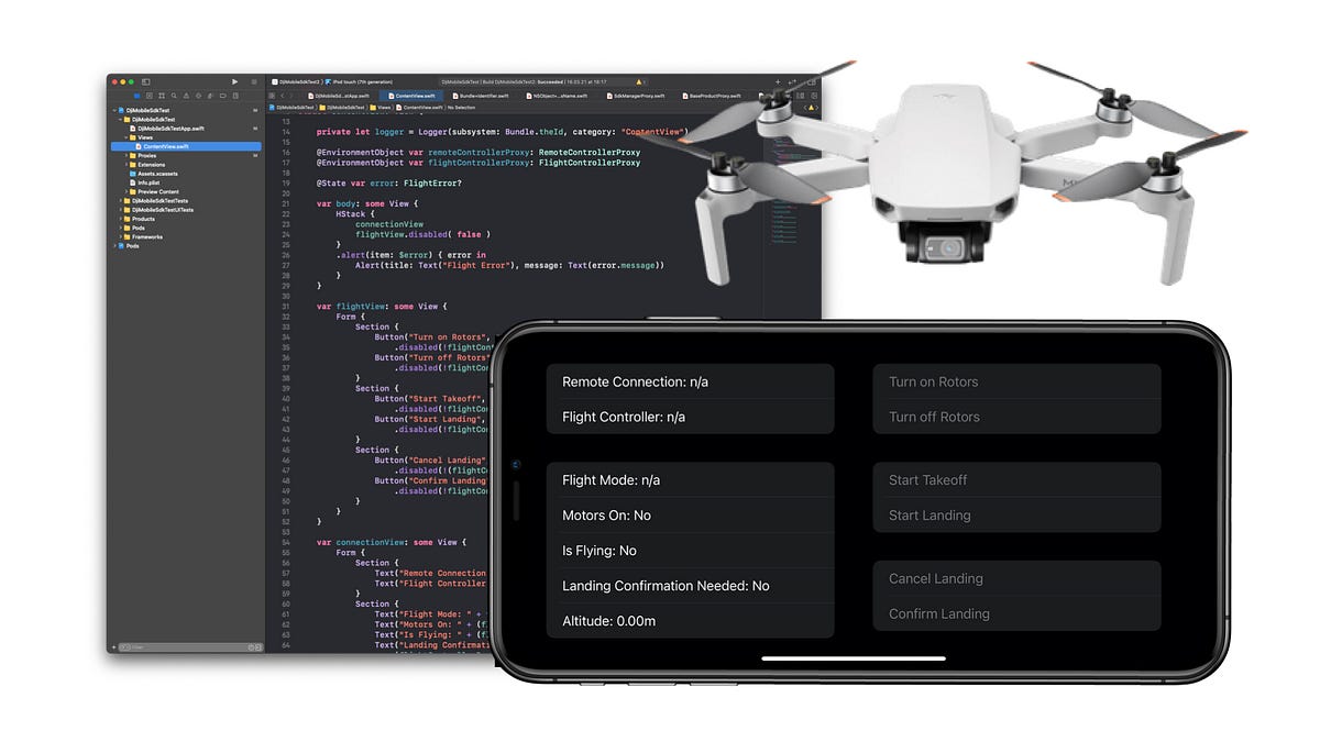 Programming DJI Drones — Part 4. Takeoff | by Tobias Wissmueller | Ramp ...