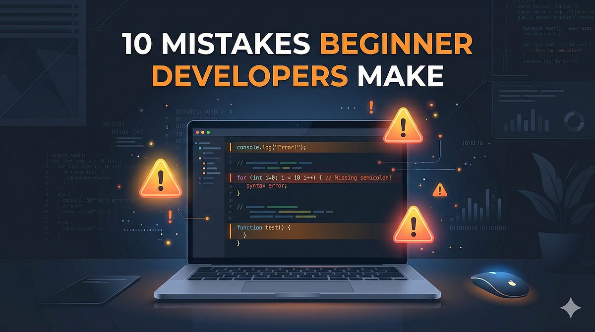 10 Mistakes Beginner Web Developers Make (And How to Avoid Them) | by ...
