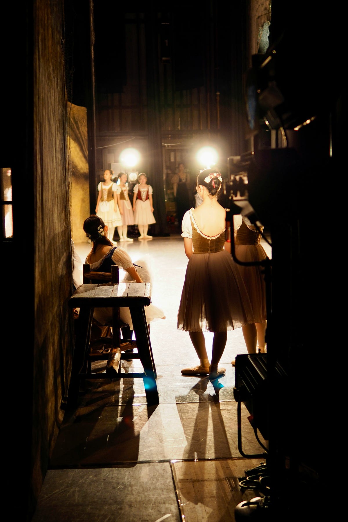Behind the Curtain.