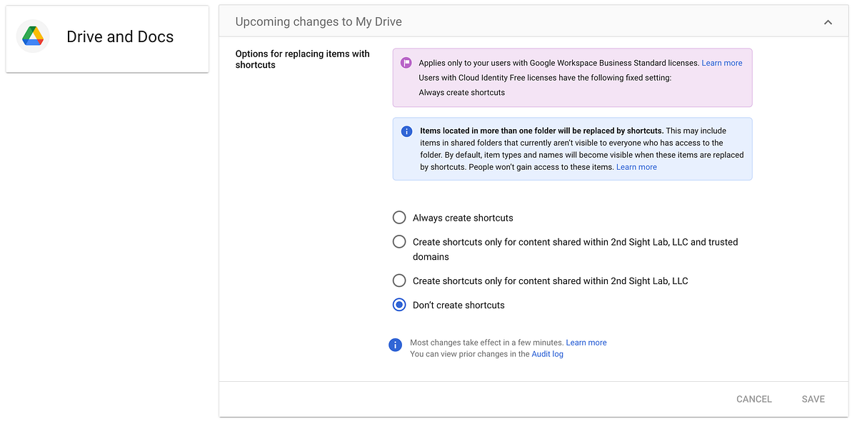 changes to Google Drive in 2022 will change some of your files