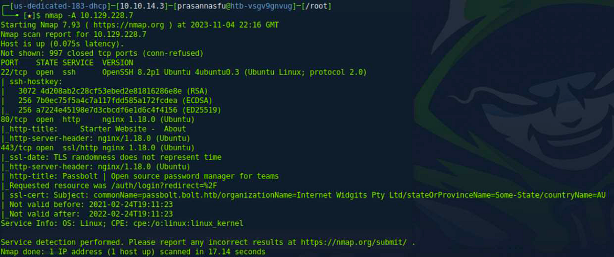 HTB ‘Bolt’ Machine Walkthrough. MACHINE SYNOPSIS Bolt is a Linux