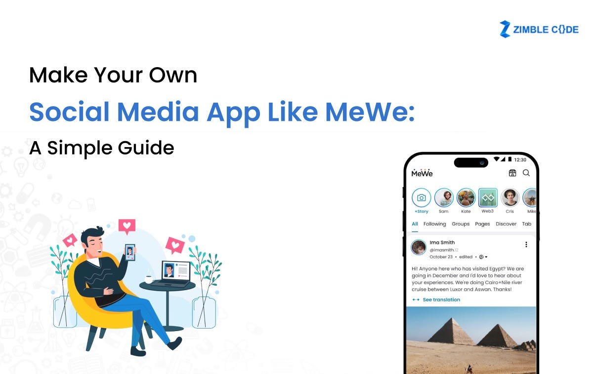 How to make an app like MeWe? Development Cost and Features