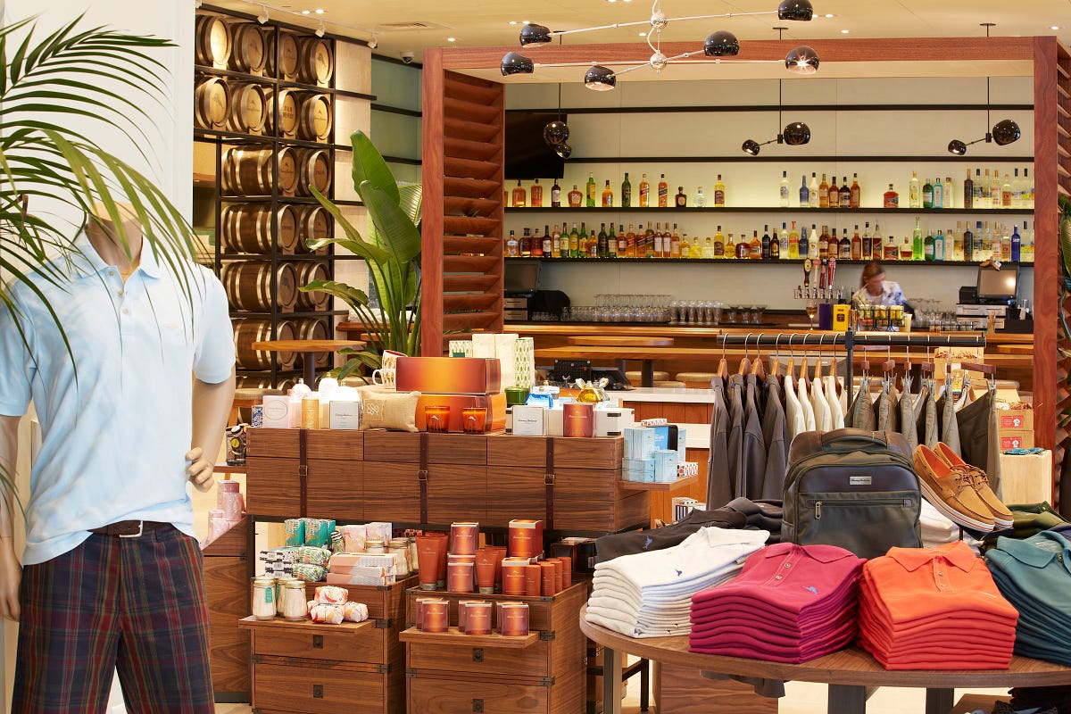 Are in-store restaurants good for retail? Tommy Bahama thinks so., by  Jordan Teicher