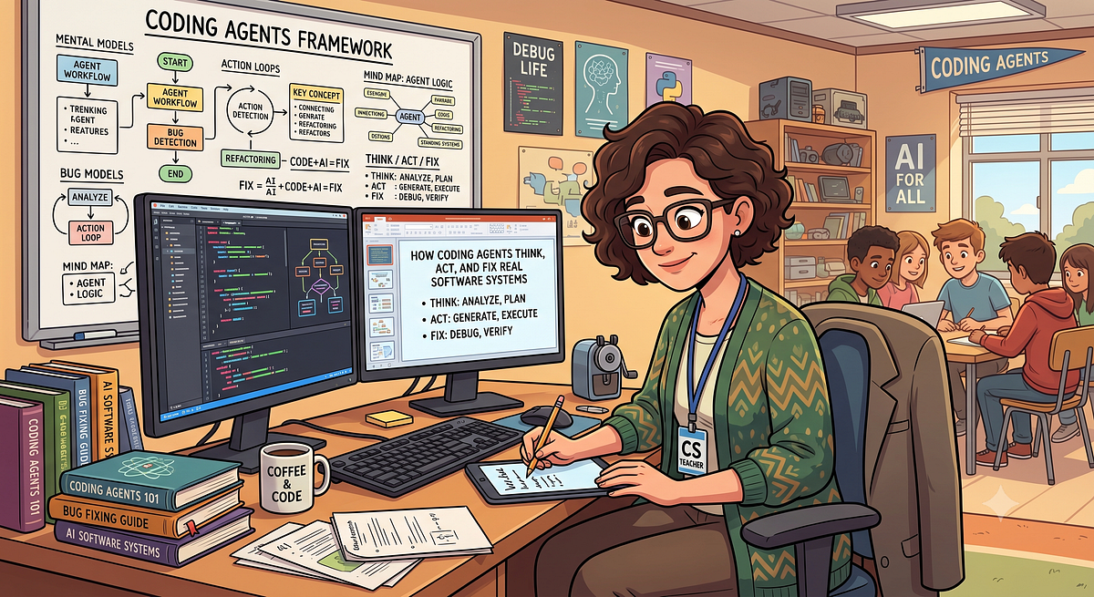 How Coding Agents Think, Act, and Fix Real Software Systems