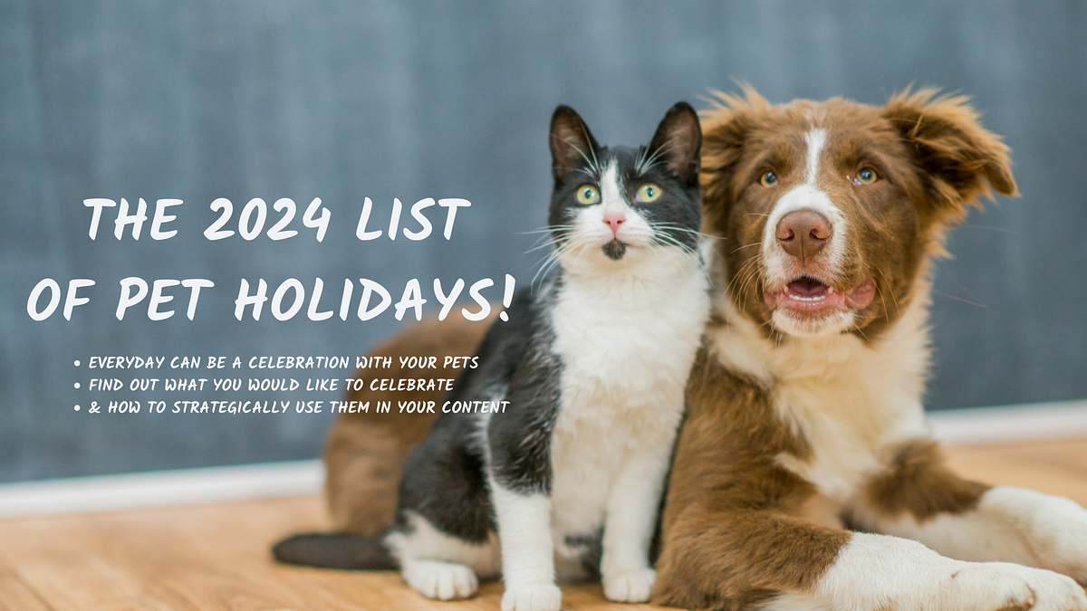 National Love Your Pet Day 2024 Awareness Days Events Calendar 2024