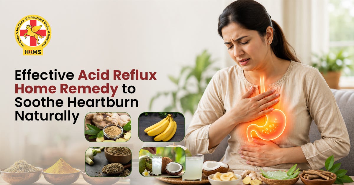 Natural Home Remedies for Acid Reflux and Heartburn Relief