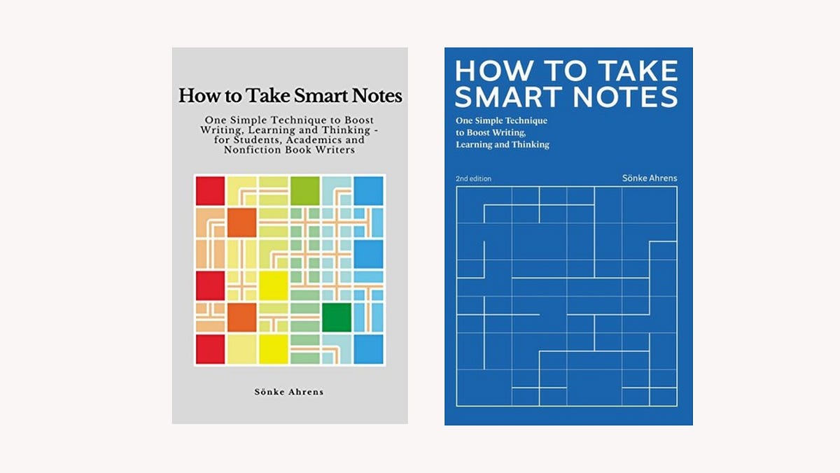 How To Take Smart Notes Sonke Ahrens