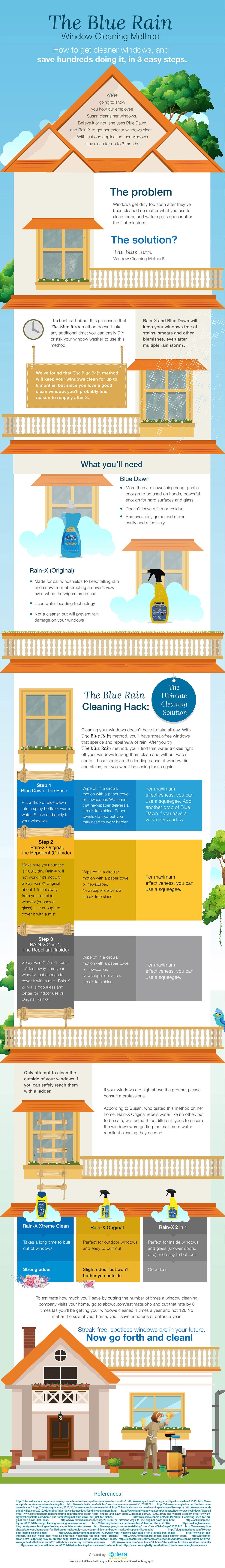 The Blue Rain Window Cleaning Method, by Rebecca Hill