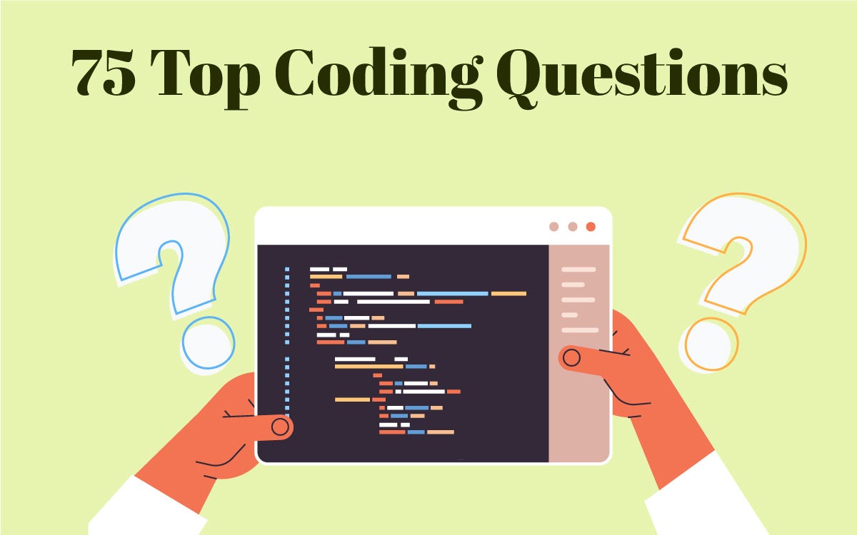 75 Top Coding Questions: Prepare for FAANG Interviews Like a Pro