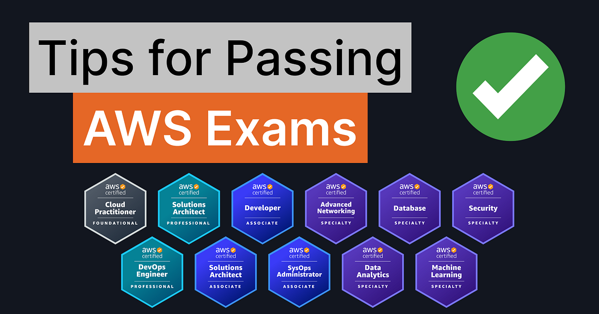 aws exam pass rate