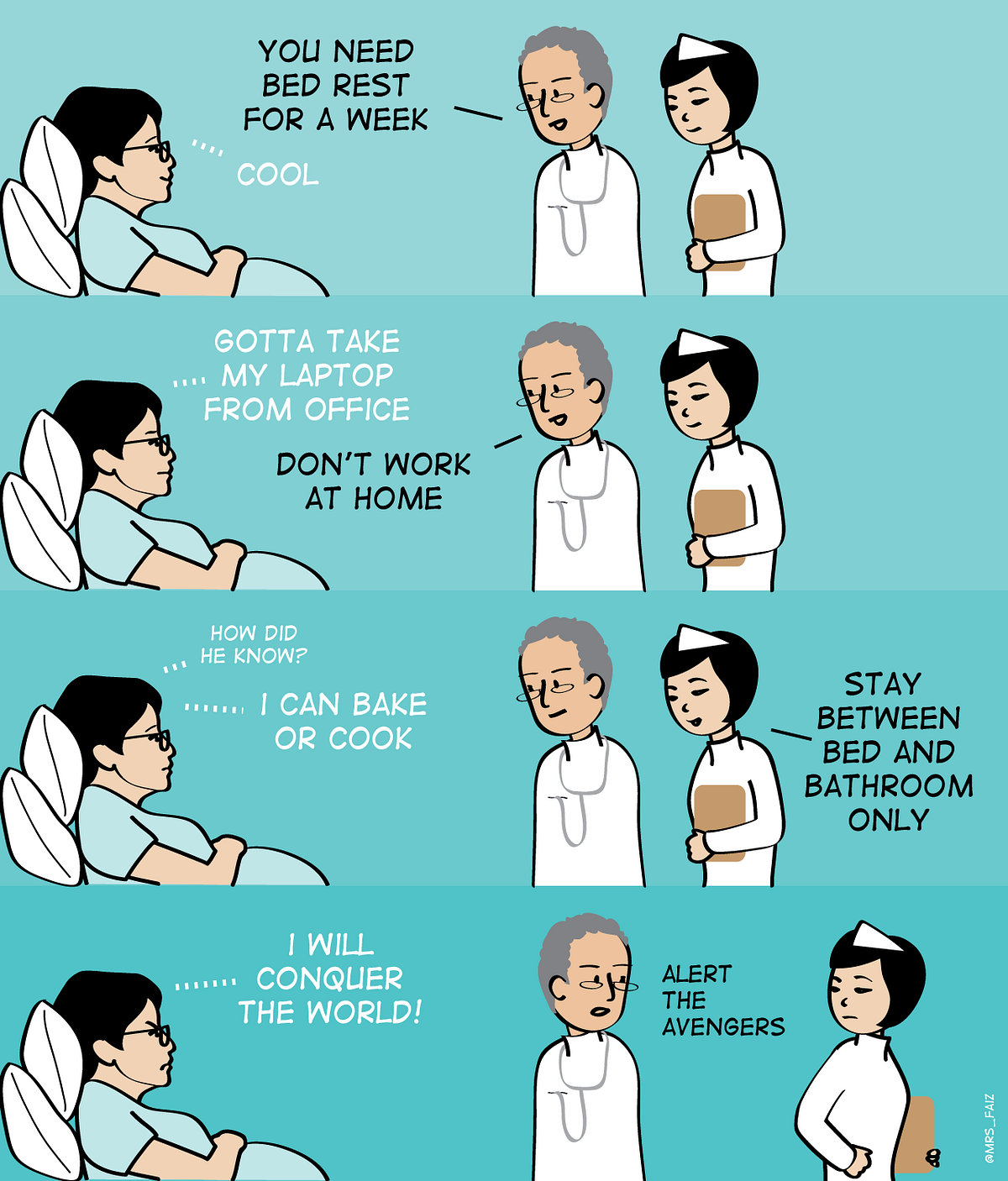 Bed Rest by richoz Medium