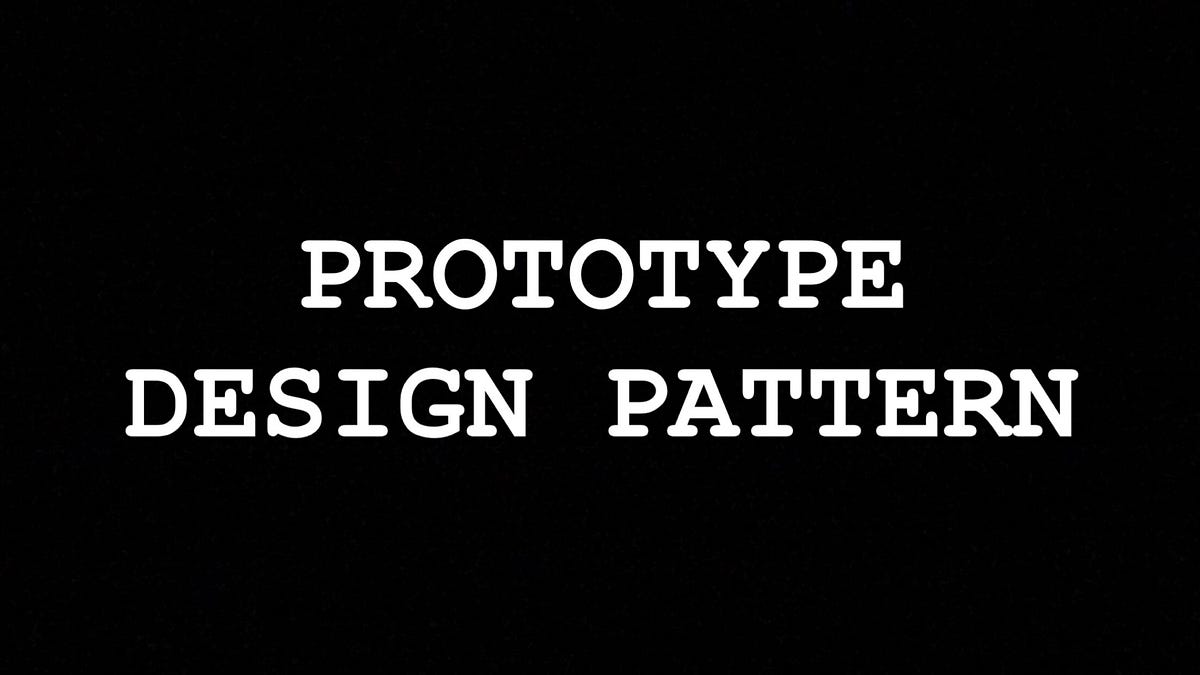 Prototype Design Pattern Nedir ?. Design Patterns eğitim serisindeki ...