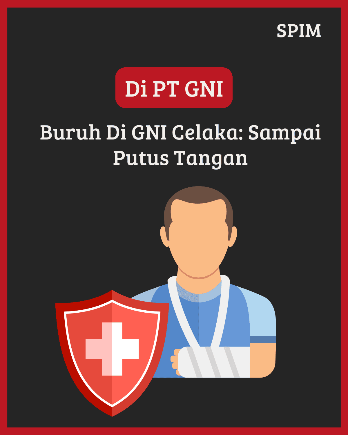 Buruh Di GNI Celaka: Sampai Putus Tangan