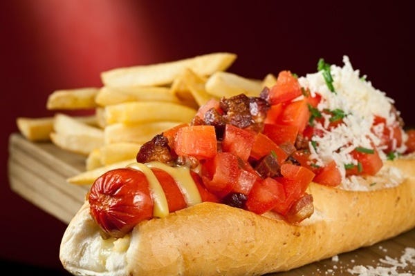 Cachorro Quente  Traditional Hot Dog From Brazil