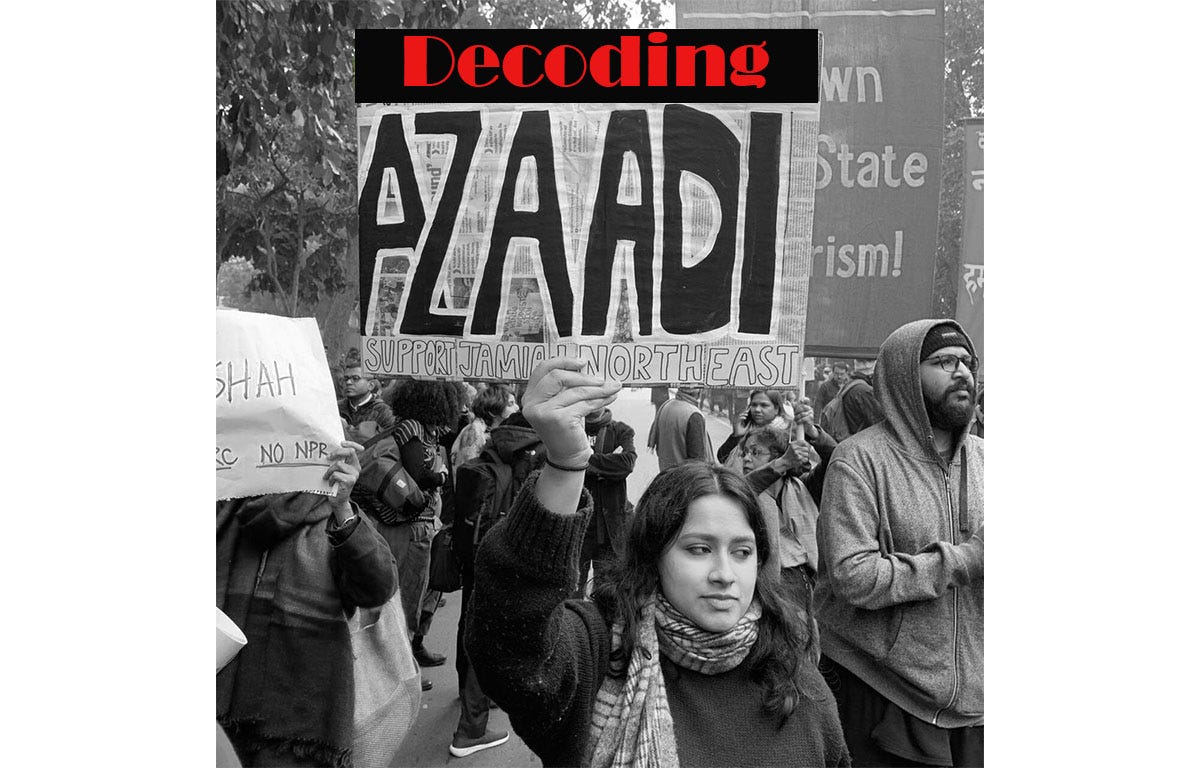Decoding Azaadi- Anatomy of a Protest | by Team Fearless Few | Medium