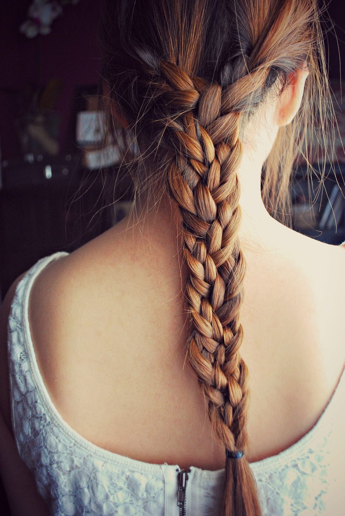 How To Do A Five Strand Braid. Scrolling through Pinterest recently