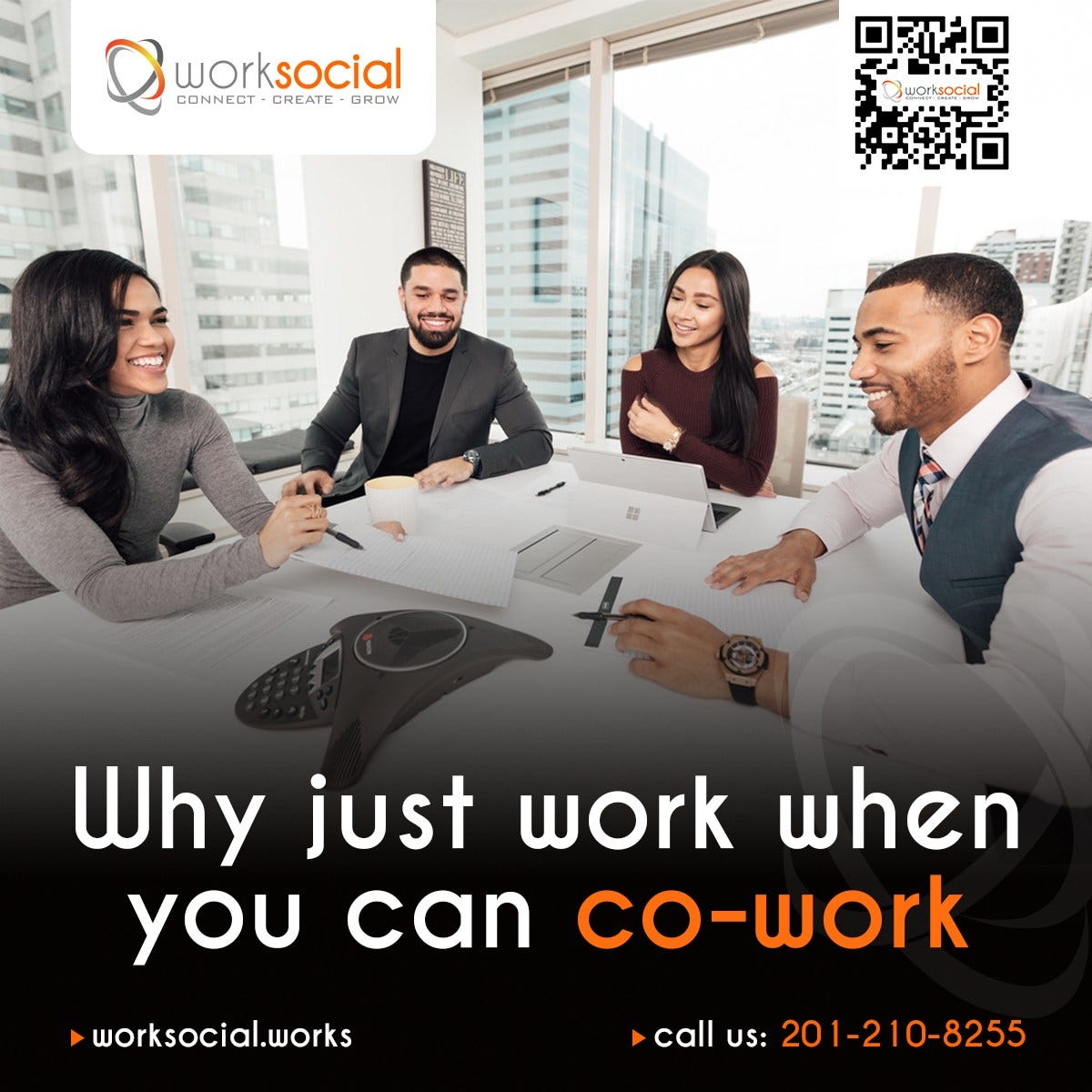 Coworking Space Jersey City - WorkSocial - Medium