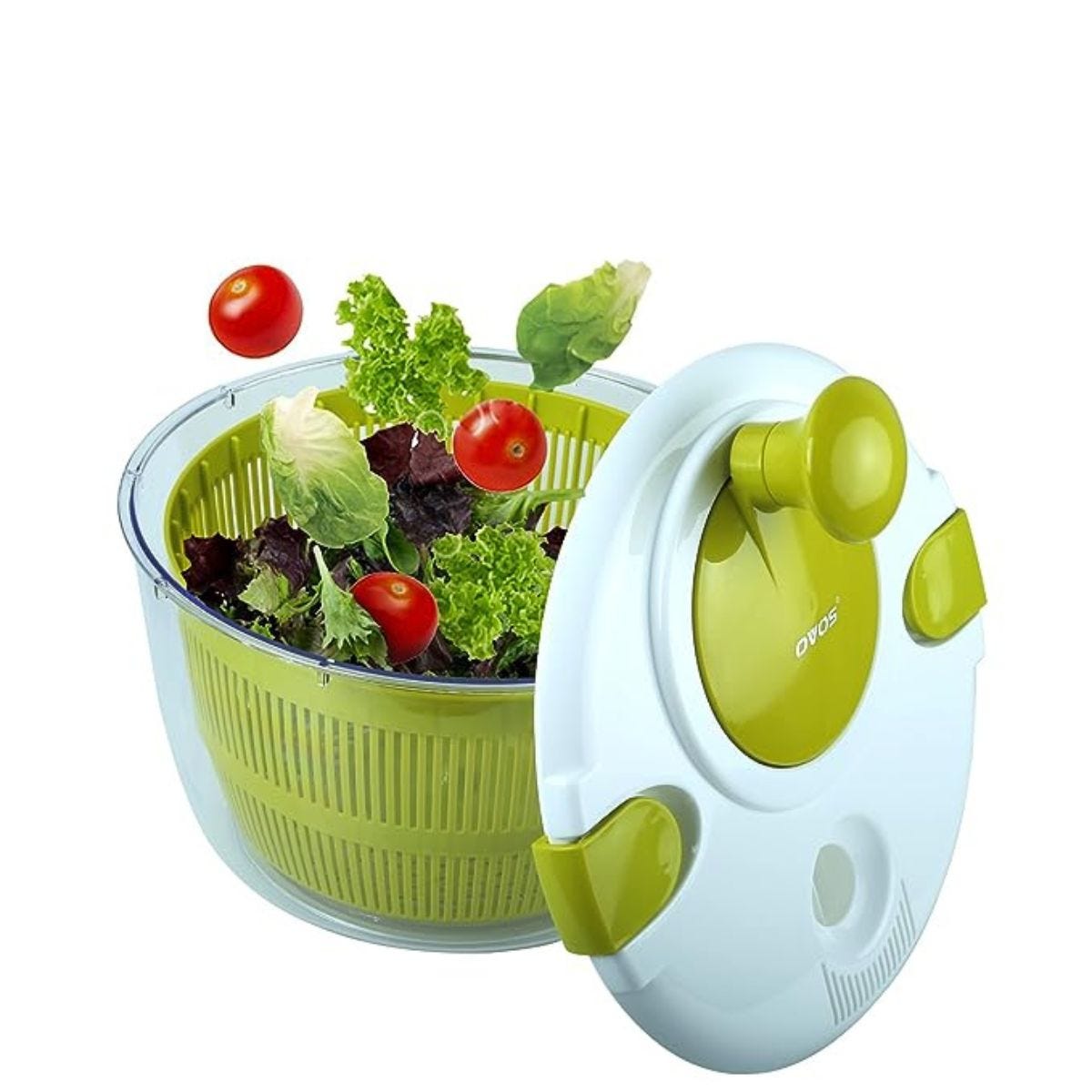 Revolutionary 5.58Qt OVOS Salad Spinner: Quick Dry, BPA-Free!, by  iohhjghjhj