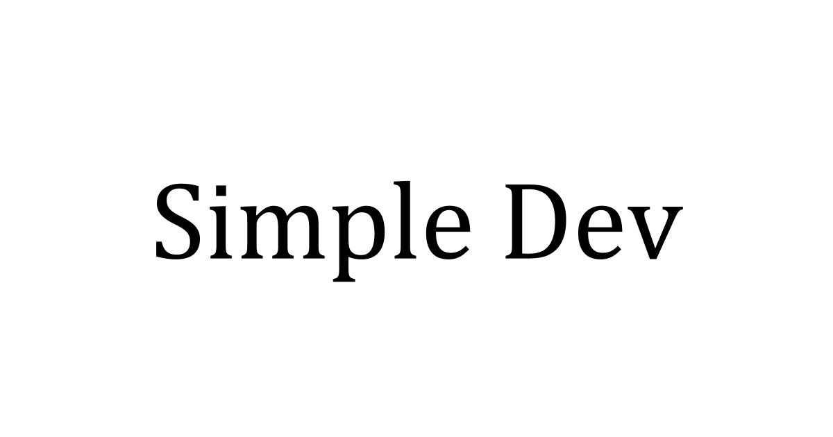Welcome to the official Simple Dev blog! | by Javier Alvarado | Simple ...