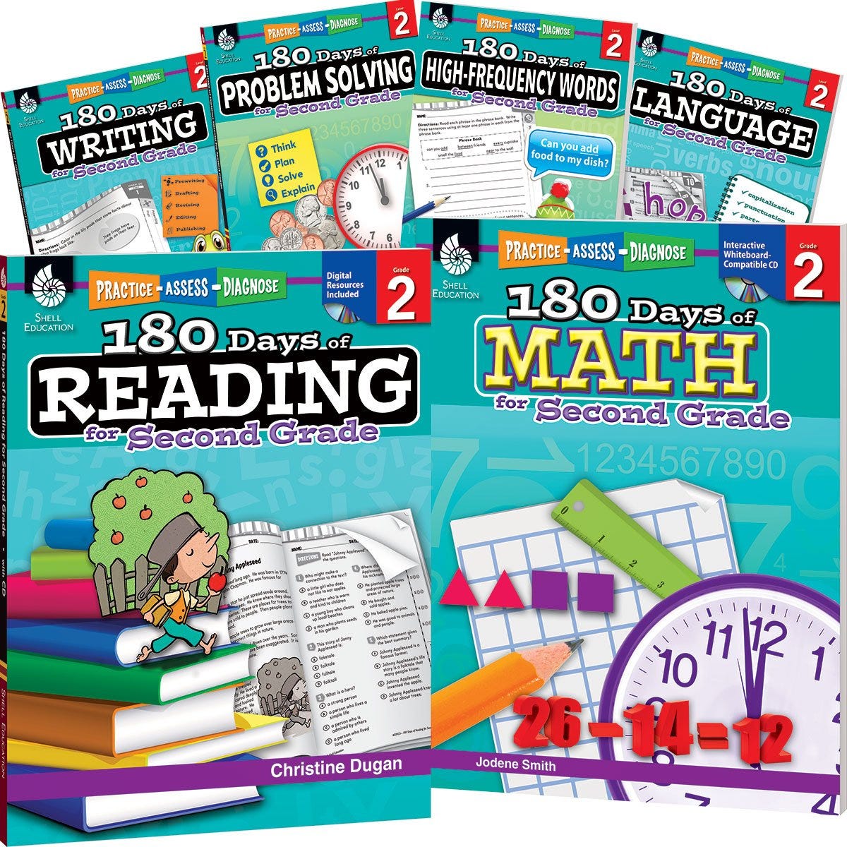 [EBOOK] 180 Days of Second Grade Practice, 2nd Grade Workbook Set for