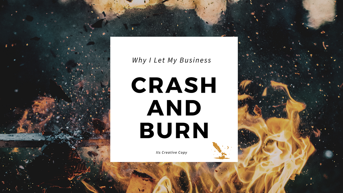 5 Reasons I Stopped Showing Up For My Business by Creative Copy Oct