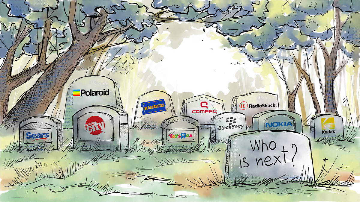 Companies That Have Failed And Come Back The Fall of Giants: Top 10 Companies That Failed to Adapt to Market