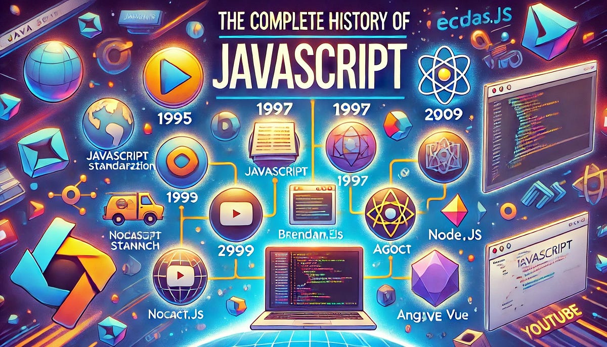 Day 10 of Web Development: The Complete History of JavaScript🚀 | by ...