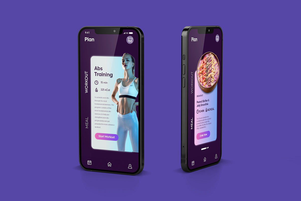 UI / UX Case Study: Keep Fitness App | by See Fang | Medium