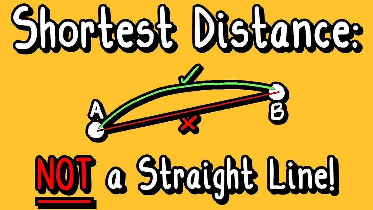 a-straight-line-is-the-shortest-distance-between-two-points-by