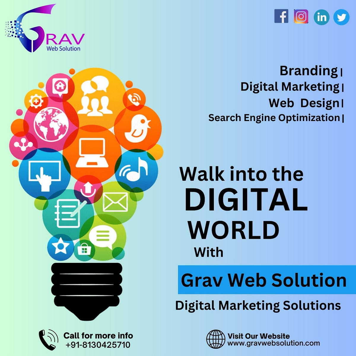 Best influencer marketing Company in Noida/ Grav Web Solution | by Grav web  solution | Medium