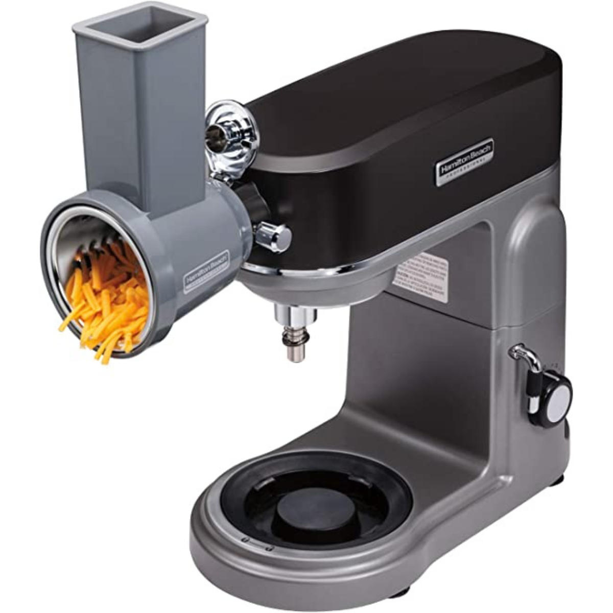 Slice & Shred with Style Hamilton Beach Pro Stand Mixer Attachment Set