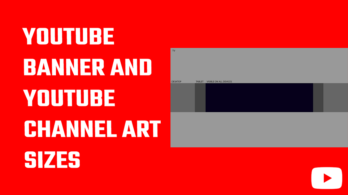 YouTube thumbnail size and YouTube Channel Art banner sizes by Hey