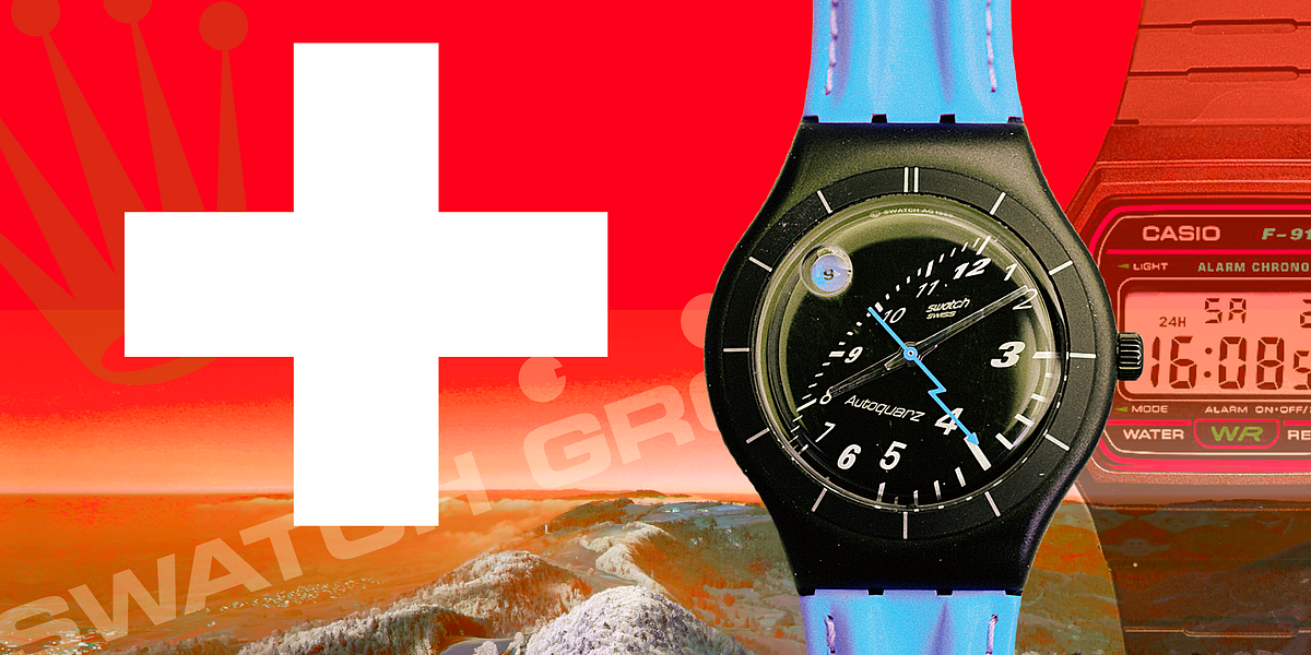 The Rise of Swatch: How Switzerland Recaptured Its Watchmaking Crown | by  EquitiesTracker | EquitiesTracker | Medium