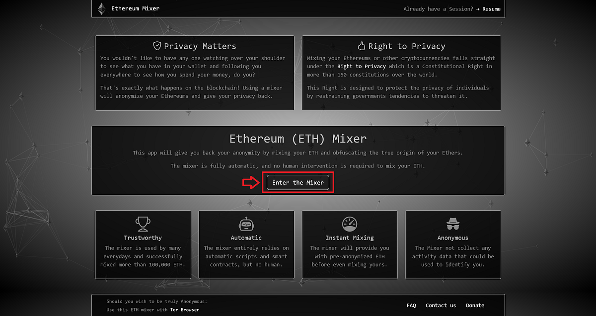 HowTo use Ethereum Mixer Obfuscator by Markov Julian Medium