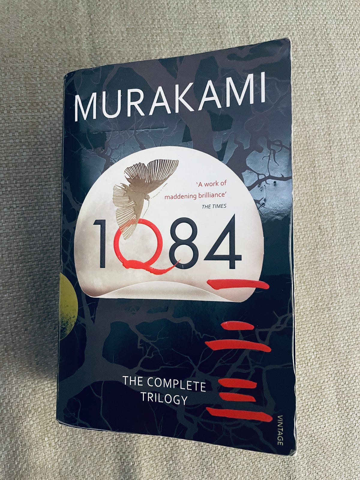 Lost in the world of double moons and Little People. 1Q84 by