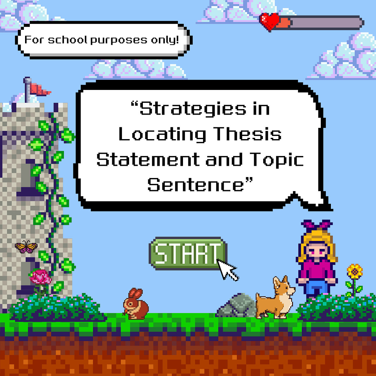 A Thesis Statement and Topic Sentences are essential components of