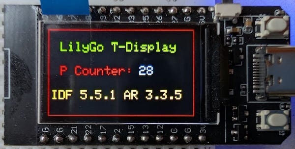 LilyGo T-Display Easily transform the development for your ESP32