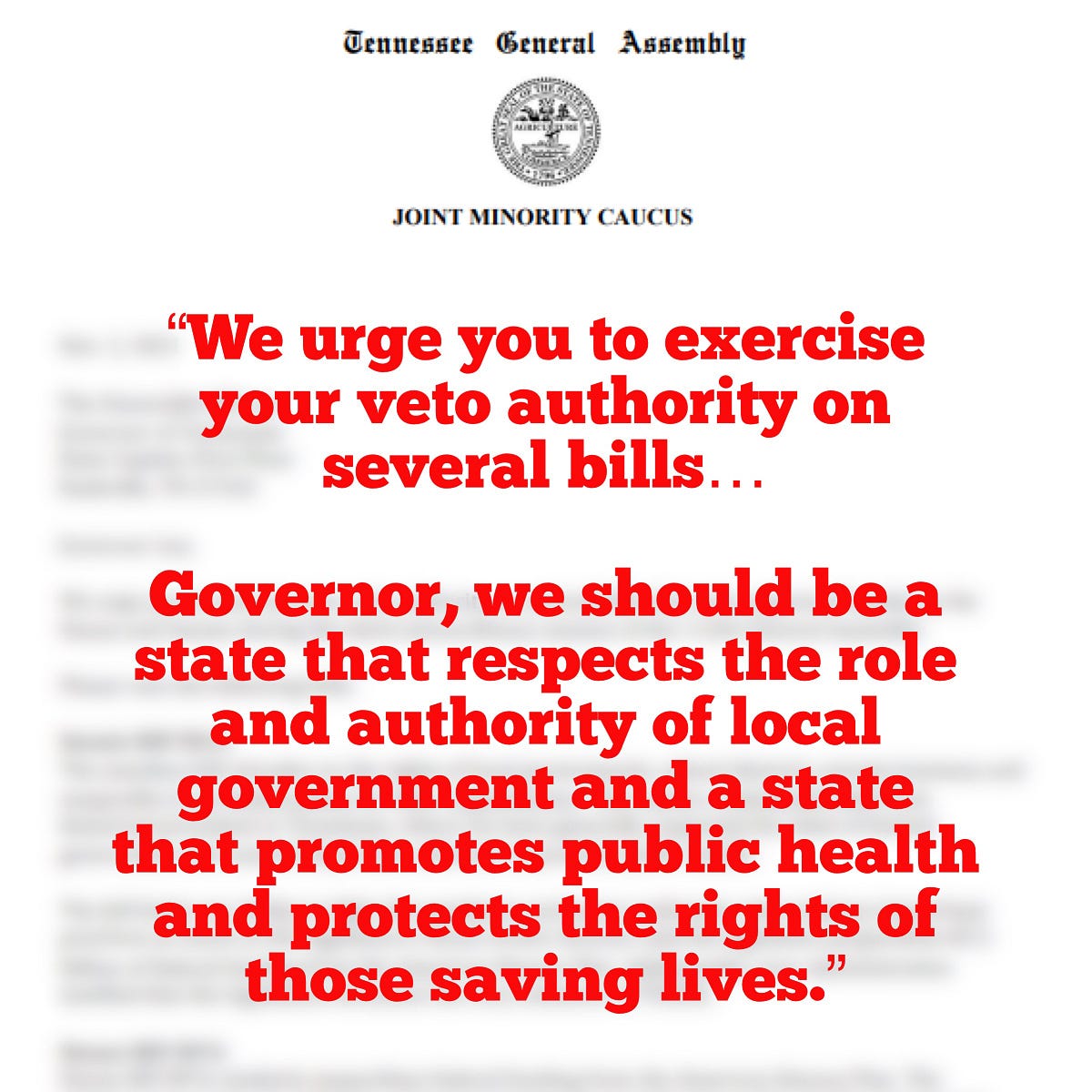 Lawmakers Urge Governor To Veto Anti Public Health Bills Stripping Rights From Local Governments 4576