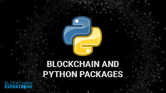 Blockchain and Python Packages. Python 2 and python 3 are supported in ...