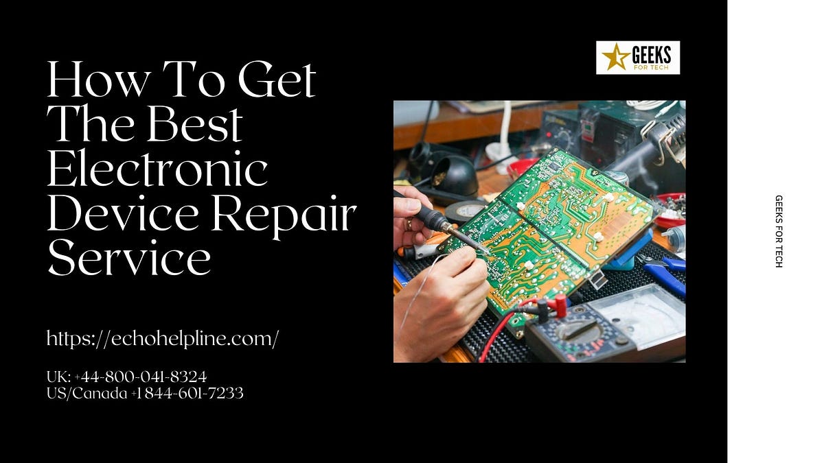 How To Get The Best Electronic Device Repair Service by Annie Beasant