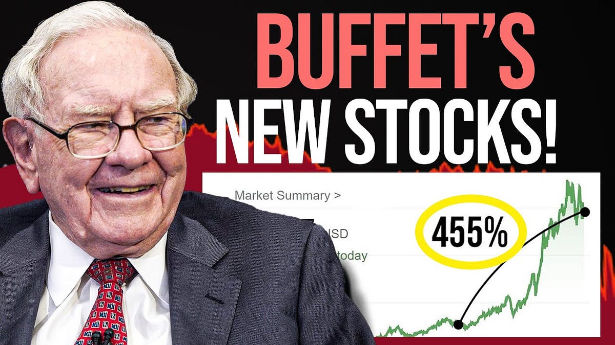 Warren Buffett Just Invested 4.1 BILLION in THIS New Stock! by