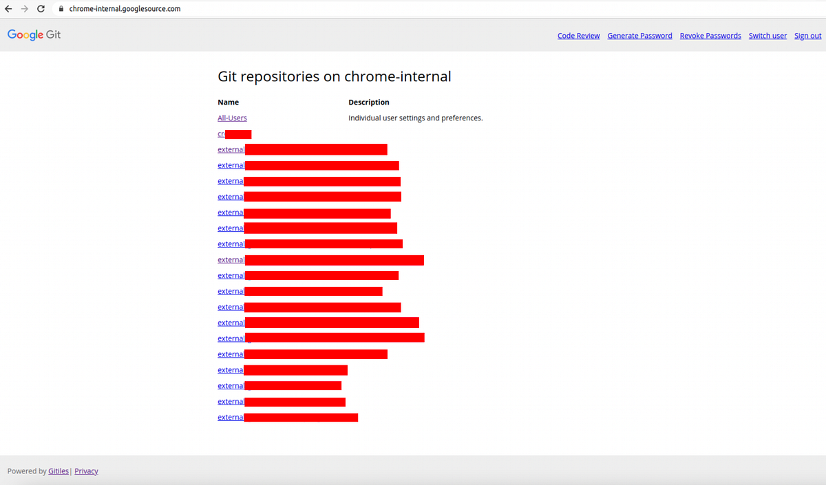 Cloning internal Google repos for fun and… info? | by Luke Berner | Medium