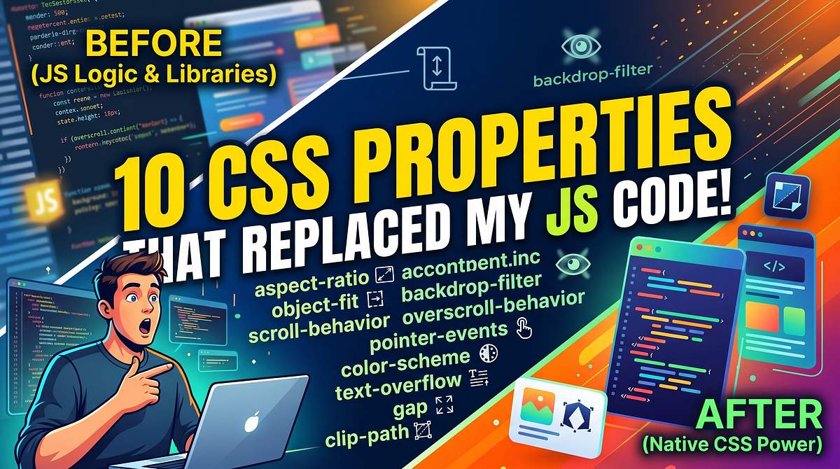 10 CSS Properties That Replaced My JavaScript Code Completely | by ...